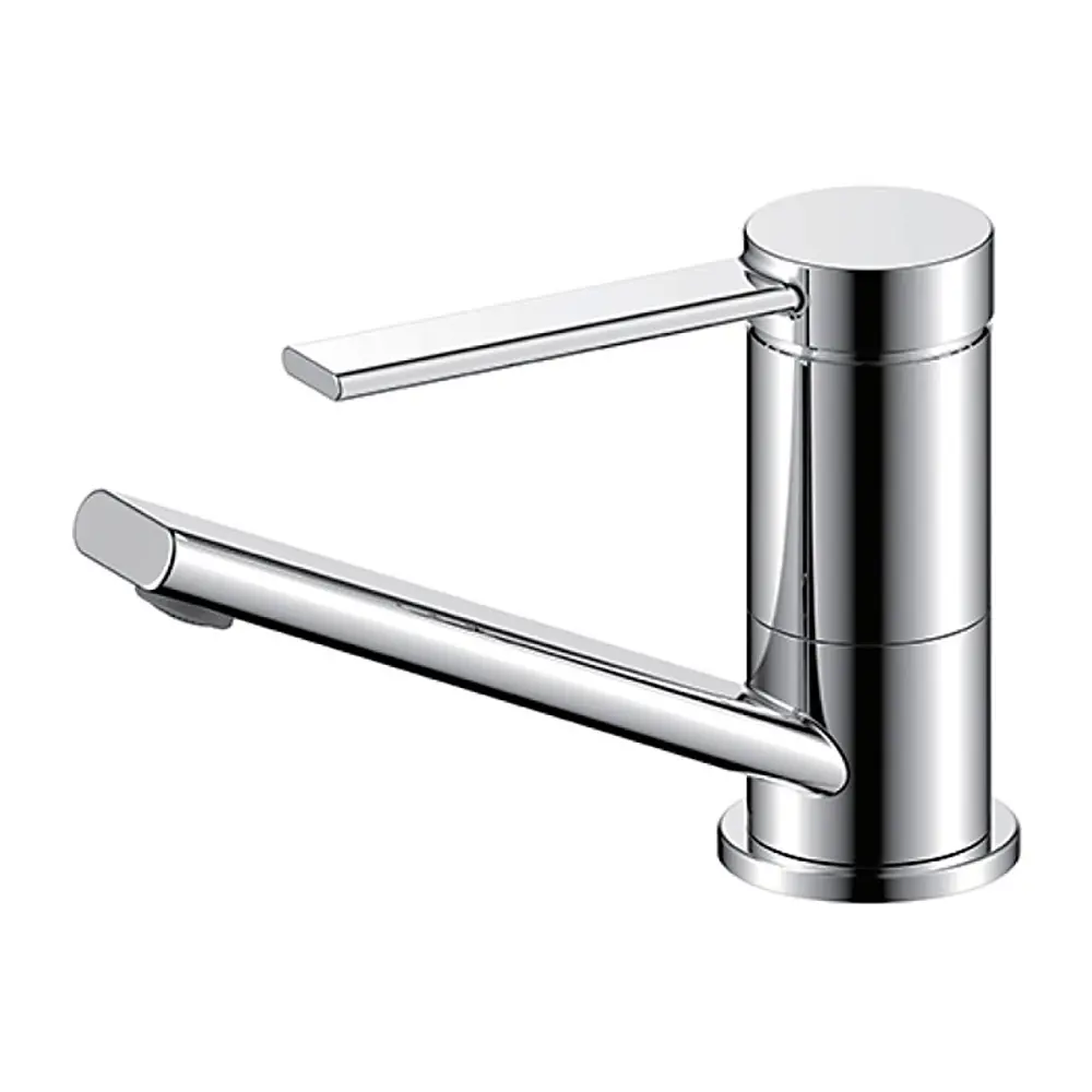 Фото Однорычажный смеситель Frap F4567 8.9 см цвет хром