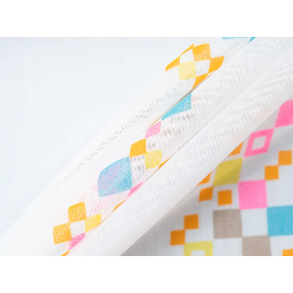 Фото 5 Тюль на шторной ленте Пикассо 300x270 цвет розовый