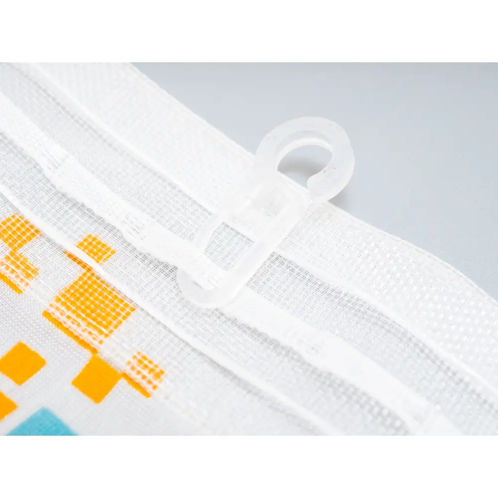 Фото 11 Тюль на шторной ленте Пикассо 300x270 цвет розовый