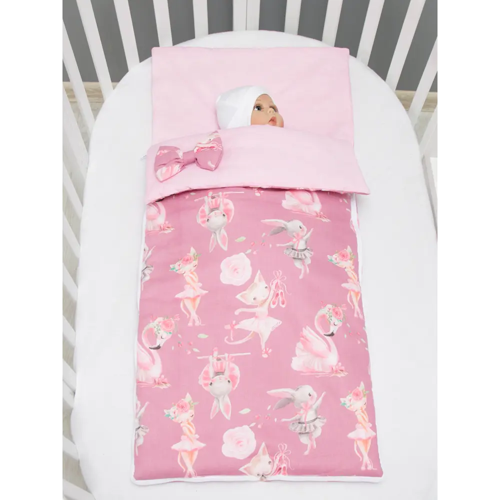 Фото 2 Спальный мешок детский Amarobaby Magic Sleep Нежный Танец розовый Фото 2 Спальный мешок детский Amarobaby Magic Sleep Нежный Танец розовый