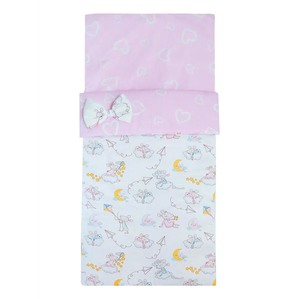 Фото Спальный мешок детский Amarobaby Magic Sleep Мышата в облаках Фото Спальный мешок детский Amarobaby Magic Sleep Мышата в облаках