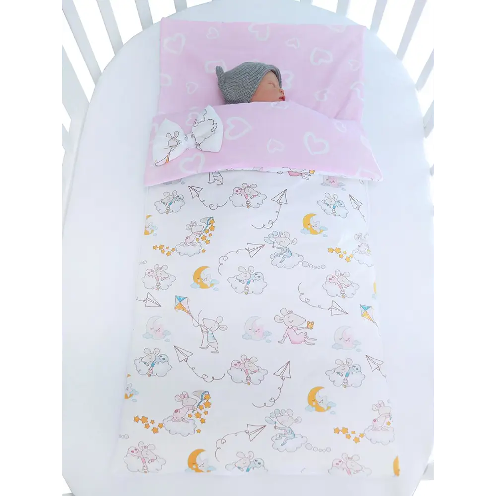 Фото 2 Спальный мешок детский Amarobaby Magic Sleep Мышата в облаках Фото 2 Спальный мешок детский Amarobaby Magic Sleep Мышата в облаках