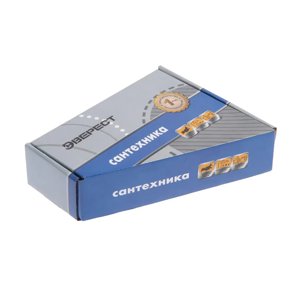 Фото 5 Смеситель для кухни с датчиком Эверест силумин цвет белый 7548438