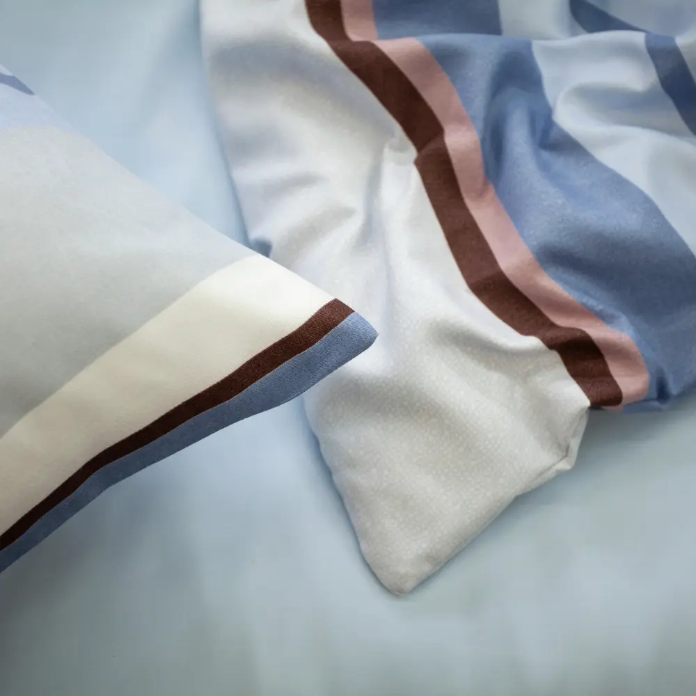 Фото 5 Комплект постельного белья Dome Isabelle евро, сатин, разноцветный Фото 5 Комплект постельного белья Dome Isabelle евро, сатин, разноцветный