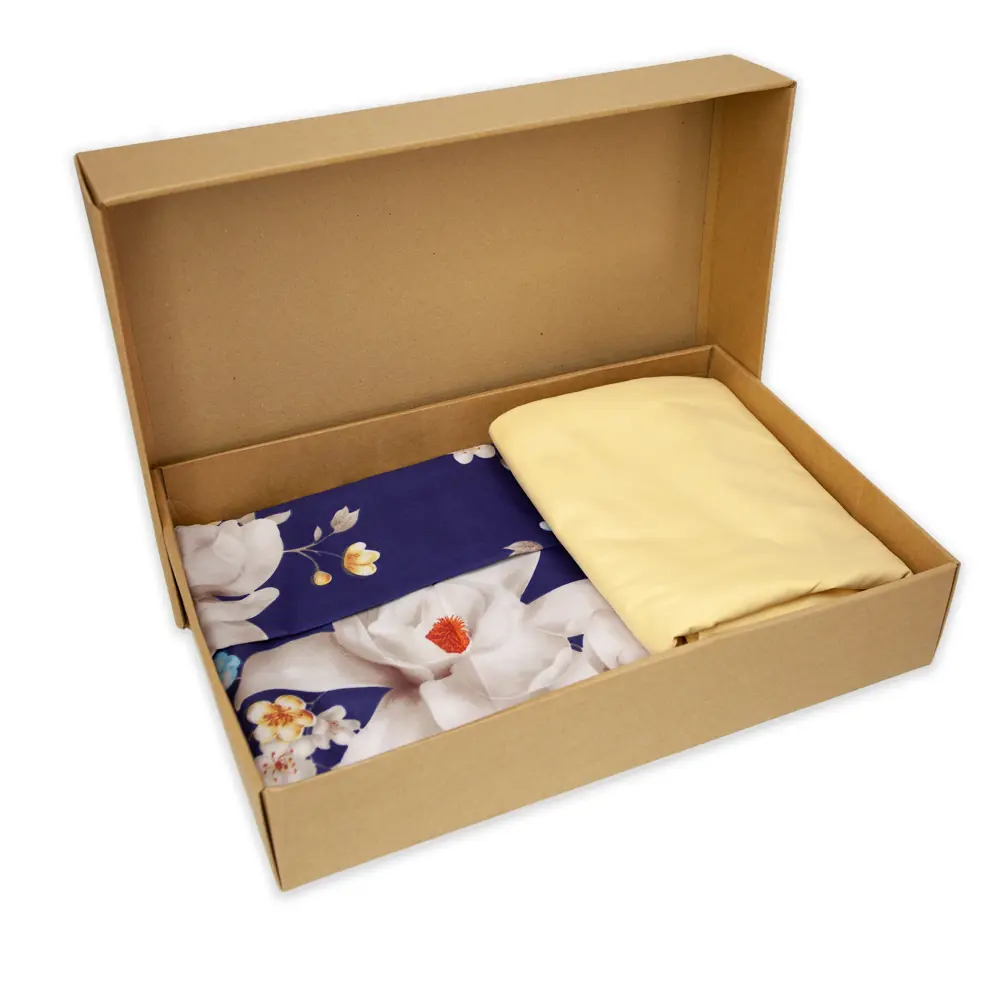 Фото 4 Комплект постельного белья Dome Mendi евро, сатин, разноцветный Фото 4 Комплект постельного белья Dome Mendi евро, сатин, разноцветный