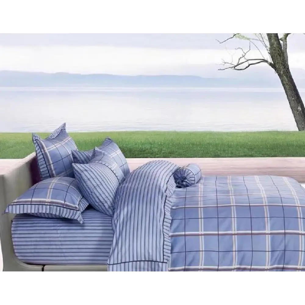 Фото Комплект постельного белья Dome Debora евро, сатин, разноцветный Фото Комплект постельного белья Dome Debora евро, сатин, разноцветный