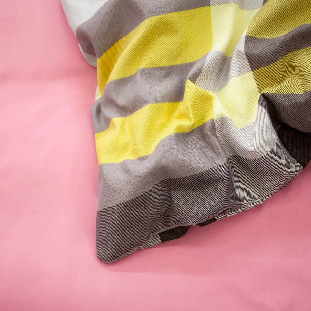 Фото 5 Комплект постельного белья Dome Laurence полутораспальный, сатин, разноцветный Фото 5 Комплект постельного белья Dome Laurence полутораспальный, сатин, разноцветный