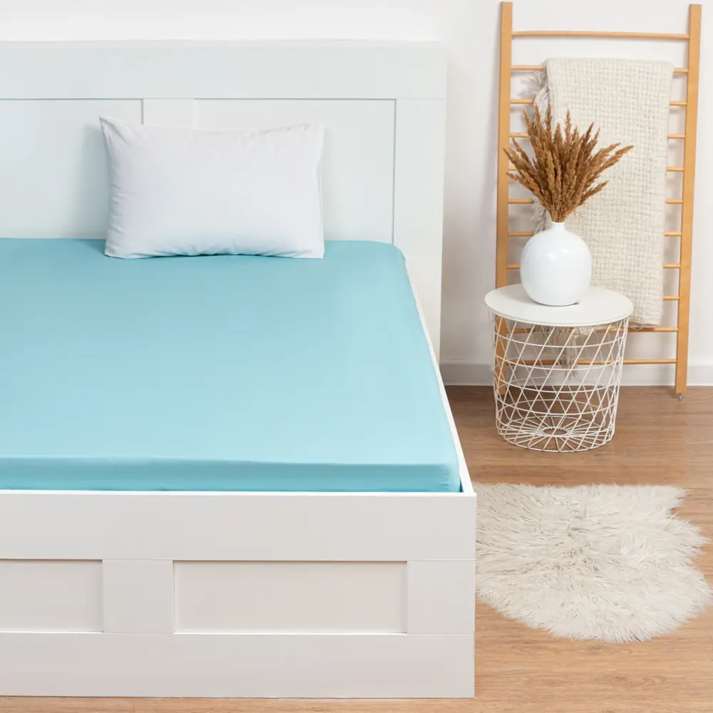 Фото Простыня Этель 6249904, 160x200 см, бязь, на резинке Фото Простыня Этель 6249904, 160x200 см, бязь, на резинке