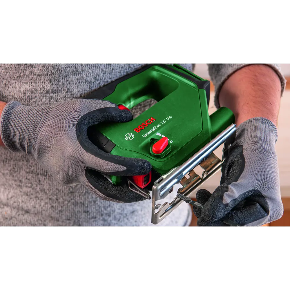 Фото 5 Лобзик аккумуляторный Bosch Universalsaw 18V-100, 18 В Li-ion без АКБ и ЗУ Фото 5 Лобзик аккумуляторный Bosch Universalsaw 18V-100, 18 В Li-ion без АКБ и ЗУ