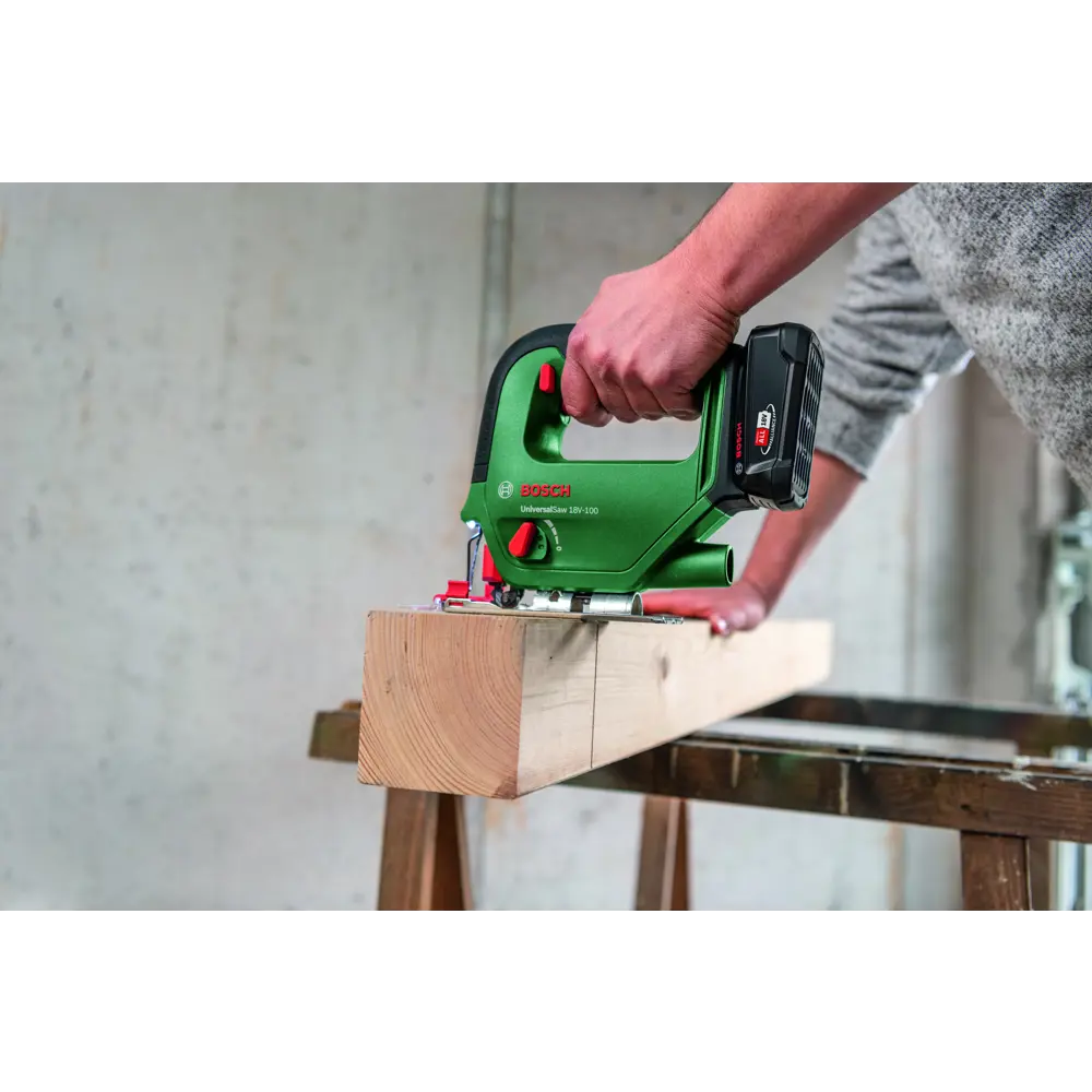 Фото 3 Лобзик аккумуляторный Bosch Universalsaw 18V-100, 18 В Li-ion без АКБ и ЗУ Фото 3 Лобзик аккумуляторный Bosch Universalsaw 18V-100, 18 В Li-ion без АКБ и ЗУ