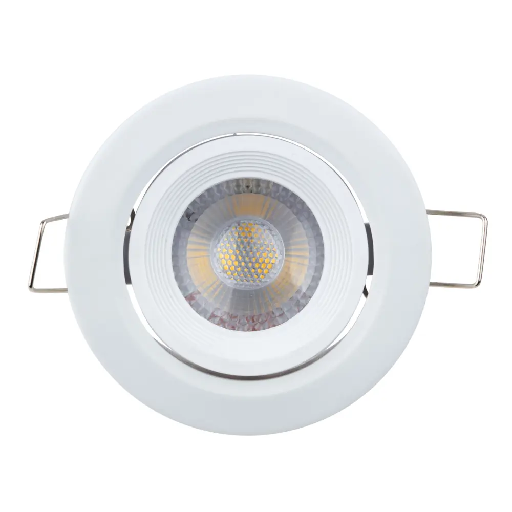 Фото 2 Встраиваемый вращающийся точечный светильник Bagel даунлайт 5 Вт 4000 К LED поворотный, белый Фото 2 Встраиваемый вращающийся точечный светильник Bagel даунлайт 5 Вт 4000 К LED поворотный, белый