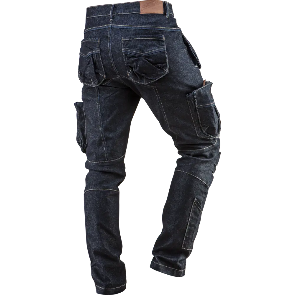 Фото 2 Брюки рабочие 5 карманов Neo Tools Denim темно-синие размер XXXL рост 185 Фото 2 Брюки рабочие 5 карманов Neo Tools Denim темно-синие размер XXXL рост 185