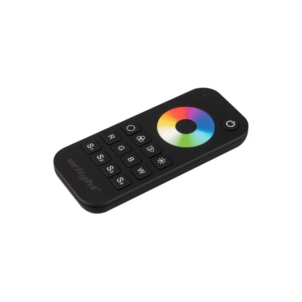 Фото Пульт Arlight SMART-R28-RGBW Black 1 зона 2.4G 023479 Фото Пульт Arlight SMART-R28-RGBW Black 1 зона 2.4G 023479