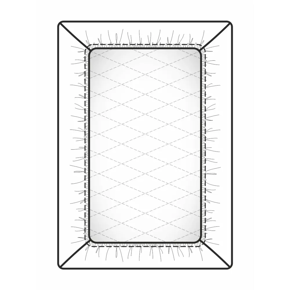 Фото 3 Простыня на резинке DeНАСТИЯ DeNastiax160x200+25 см бежевая C000001 Фото 3 Простыня на резинке DeНАСТИЯ DeNastiax160x200+25 см бежевая C000001