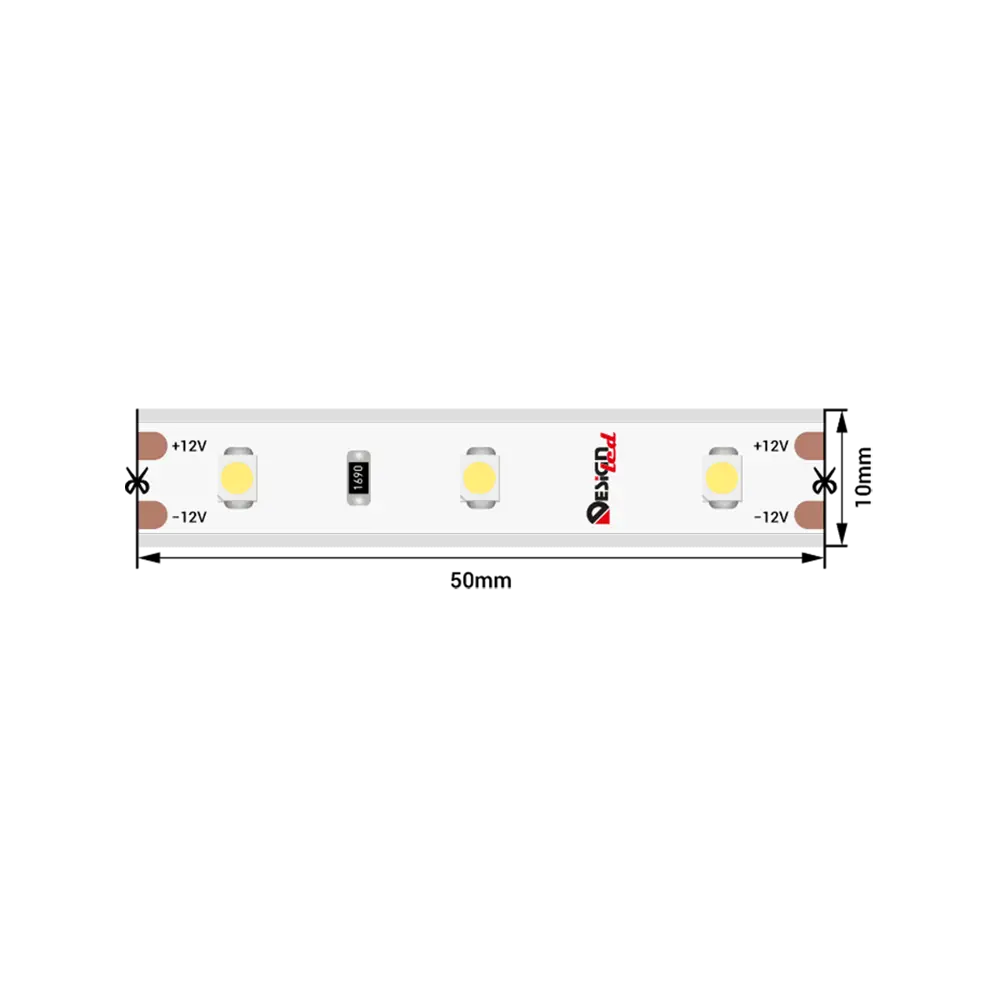 Фото 2 Светодиодная лента DESIGNLED DSG360-12-NW-65 60 диод/4.8 Вт/м 12 В IP65 5 м нейтральный белый свет Фото 2 Светодиодная лента DESIGNLED DSG360-12-NW-65 60 диод/4.8 Вт/м 12 В IP65 5 м нейтральный белый свет