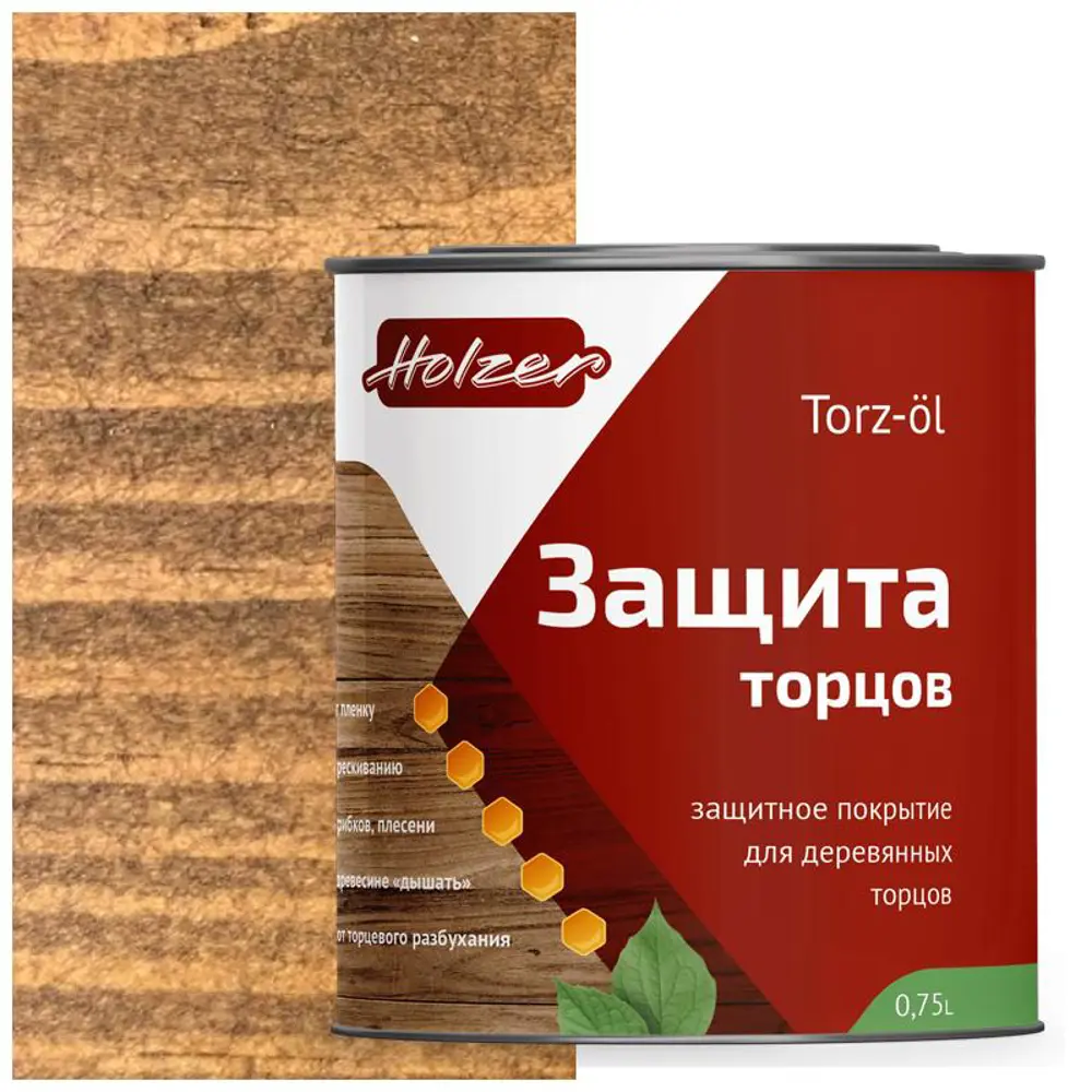 Фото Масло для торцов HOLZER Mtorz075Konyak цвет коричневый 0.75 л Фото Масло для торцов HOLZER Mtorz075Konyak цвет коричневый 0.75 л