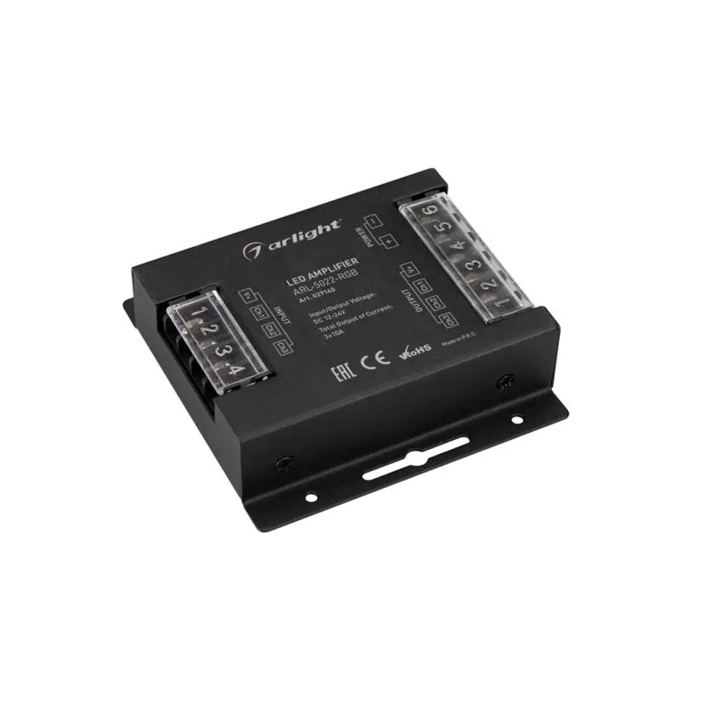 Фото Усилитель Arlight ARL-5022-RGB 12-24V 3x10A 360-720W 027140 Фото Усилитель Arlight ARL-5022-RGB 12-24V 3x10A 360-720W 027140