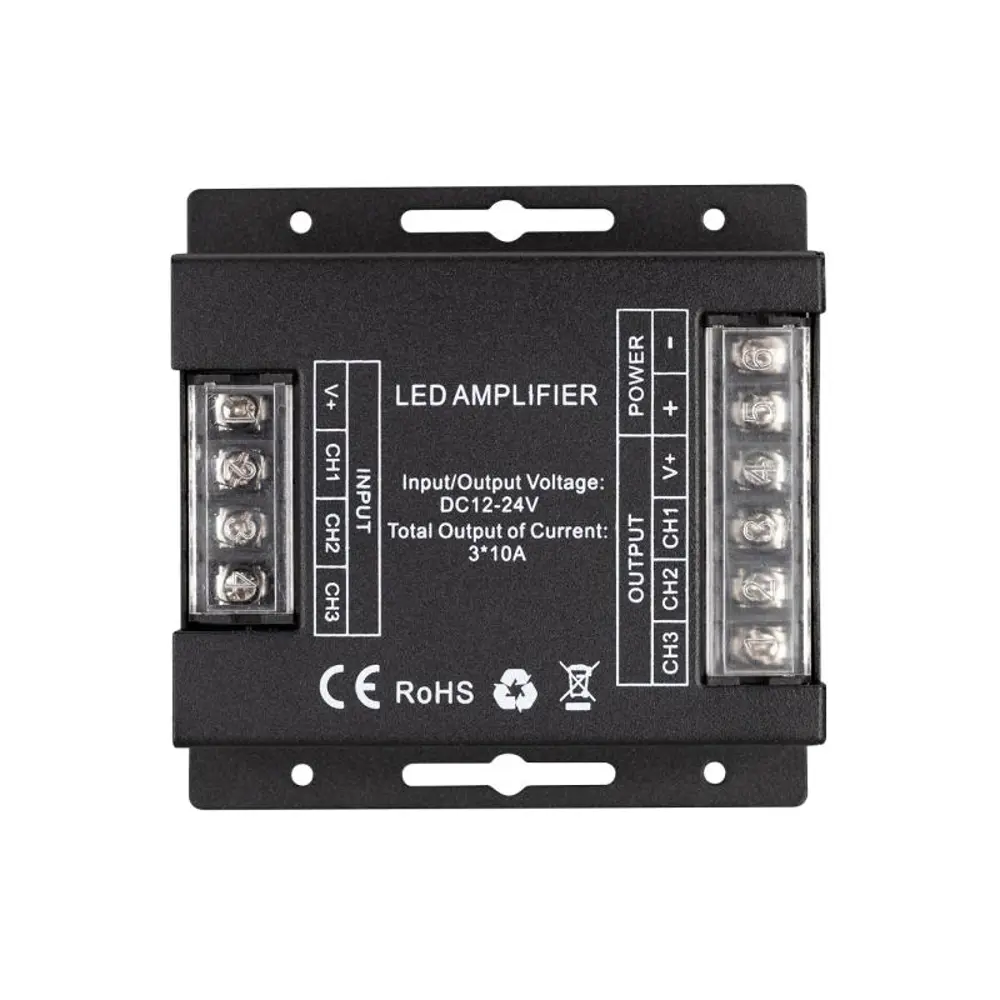 Фото 3 Усилитель Arlight ARL-5022-RGB 12-24V 3x10A 360-720W 027140 Фото 3 Усилитель Arlight ARL-5022-RGB 12-24V 3x10A 360-720W 027140