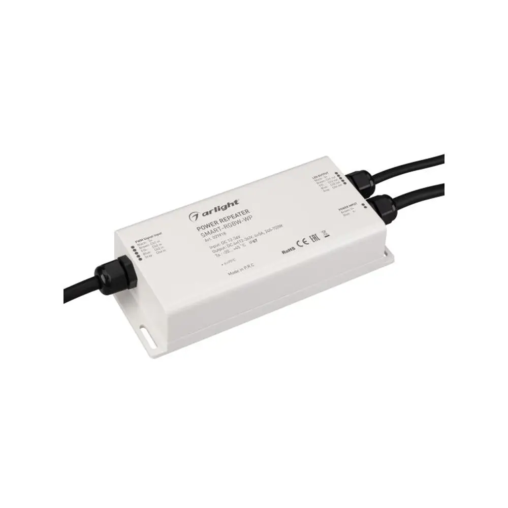 Фото Усилитель Arlight SMART-RGBW-WP 12-36V 4x5A 029918 Фото Усилитель Arlight SMART-RGBW-WP 12-36V 4x5A 029918
