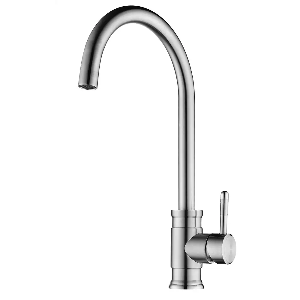 Фото Однорычажный смеситель Elghansa 56b4548-steel 26.8 цвет матовый Фото Однорычажный смеситель Elghansa 56b4548-steel 26.8 цвет матовый