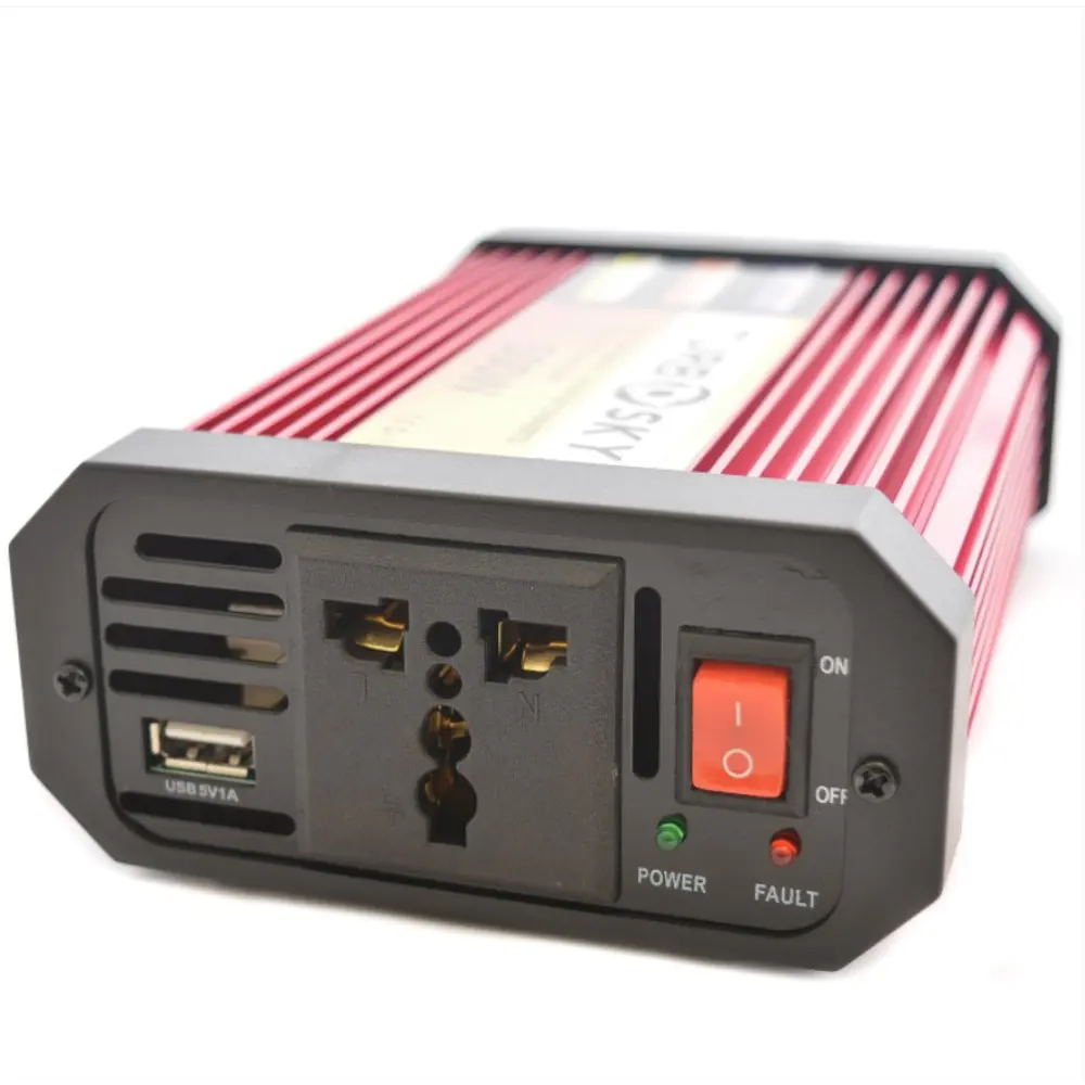 Фото 3 Инвертор автомобильный 12 в 220 В Turbosky PI-500 134011 Фото 3 Инвертор автомобильный 12 в 220 В Turbosky PI-500 134011