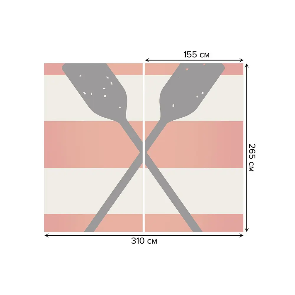 Фото 3 Тюль на шторной ленте Весельная преграда 310х265 см рисунок природный цвет оранжевый Фото 3 Тюль на шторной ленте Весельная преграда 310х265 см рисунок природный цвет оранжевый