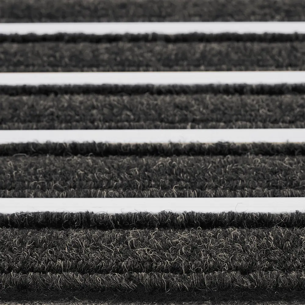 Фото 3 Коврик грязезащитный полипропилен Alumat 35x60 см цвет черный Фото 3 Коврик грязезащитный полипропилен Alumat 35x60 см цвет черный