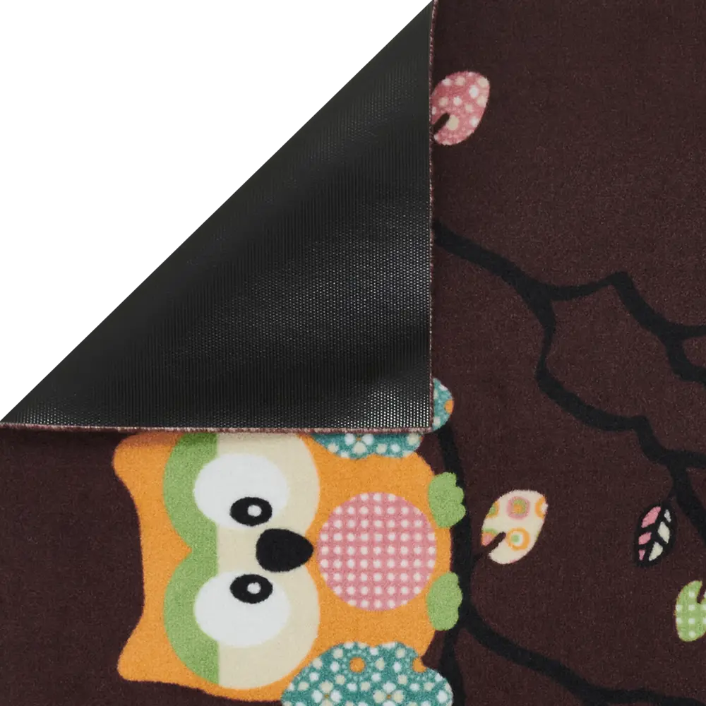 Фото 4 Коврик придверный полиамид Patio Совы 60x80 см цвет коричневый Фото 4 Коврик придверный полиамид Patio Совы 60x80 см цвет коричневый