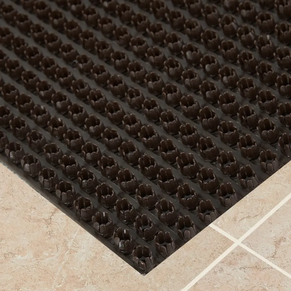 Фото 2 Коврик придверный полиэтилен Щетина 60x90 см цвет коричневый Фото 2 Коврик придверный полиэтилен Щетина 60x90 см цвет коричневый