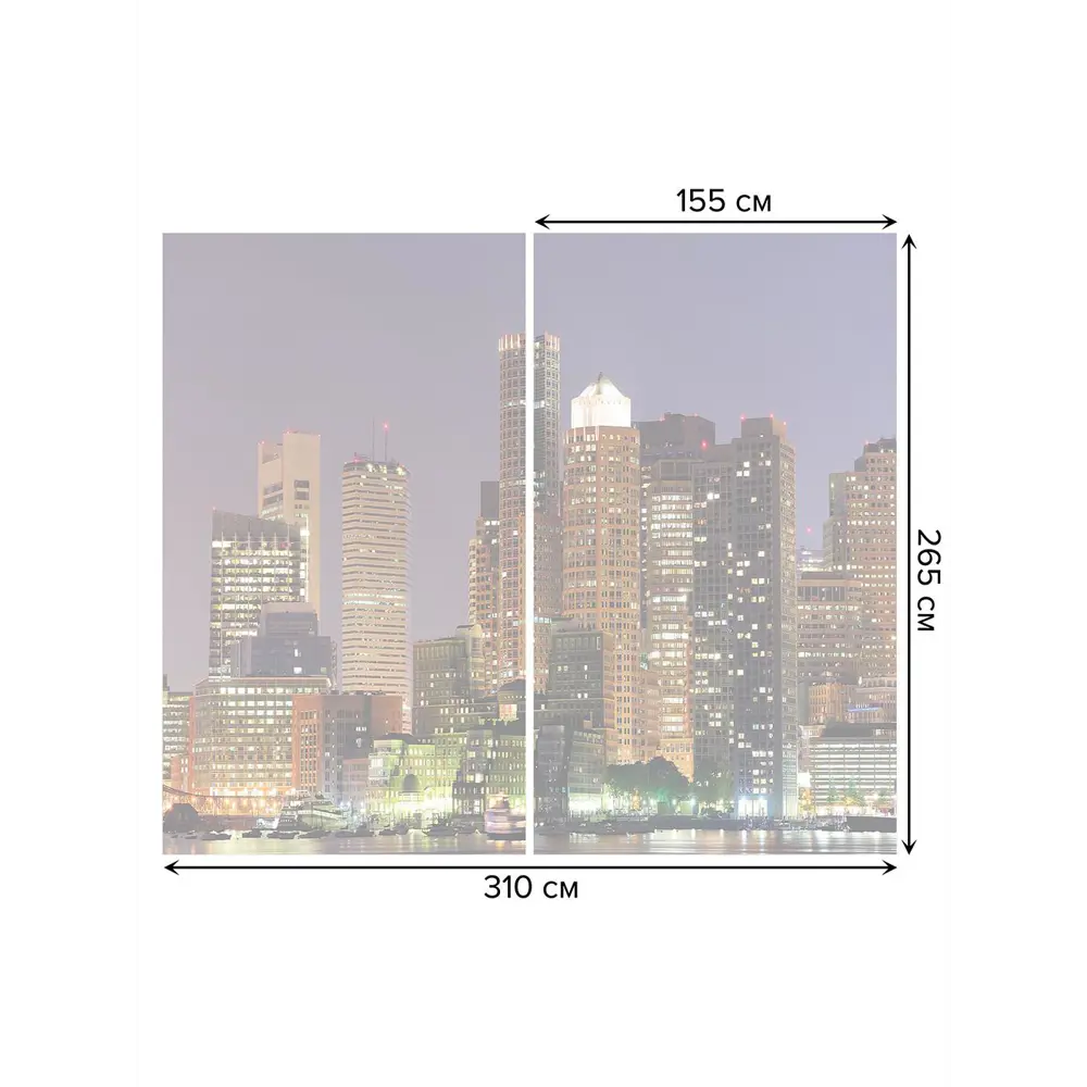 Фото 3 Тюль на шторной ленте Яркие ночи 310х265 см рисунок природный цвет коричневый Фото 3 Тюль на шторной ленте Яркие ночи 310х265 см рисунок природный цвет коричневый