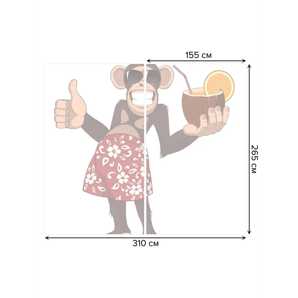 Фото 3 Тюль на шторной ленте Умение отдохнуть 310х265 см цвет белый Фото 3 Тюль на шторной ленте Умение отдохнуть 310х265 см цвет белый