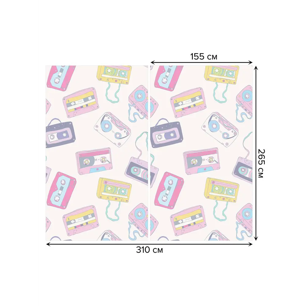 Фото 3 Тюль на шторной ленте Пленочные кассеты 310х265 см цвет розовый Фото 3 Тюль на шторной ленте Пленочные кассеты 310х265 см цвет розовый