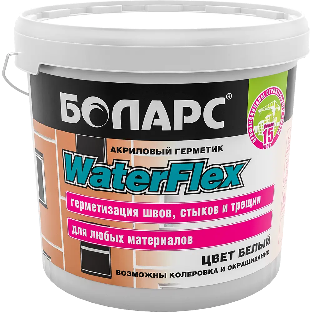 Фото Клей-герметик Боларс Waterflex 3 кг Фото Клей-герметик Боларс Waterflex 3 кг