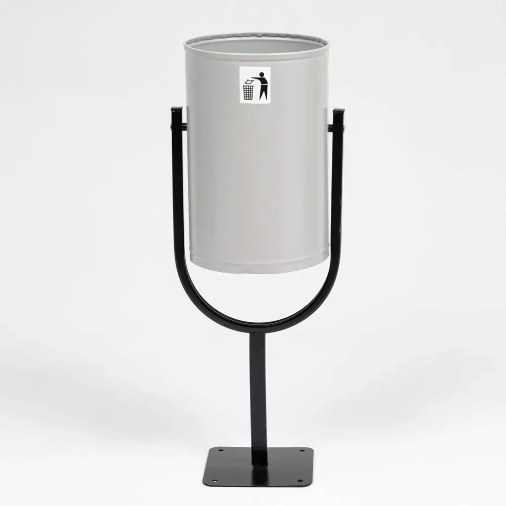 Фото Урна уличная Simaland 7723891 Кубок серая 21 л Фото Урна уличная Simaland 7723891 Кубок серая 21 л