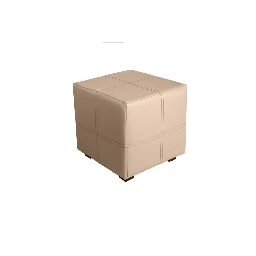 Фото Пуф Мебельная фабрика мира 38x38 см цвет бежевый КМ-02