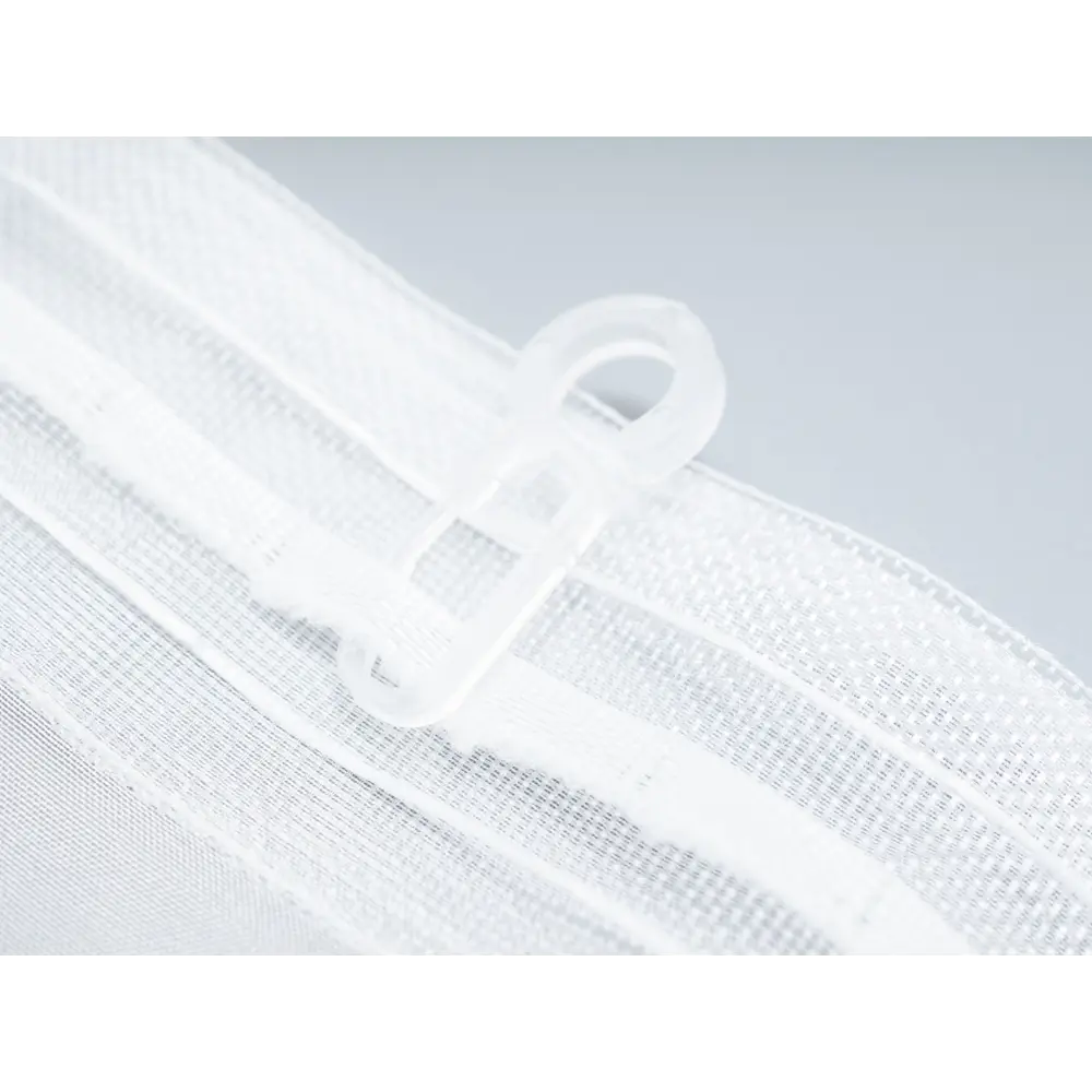 Фото 11 Тюль на шторной ленте Органза Сатин 400x250 см цвет белый Фото 11 Тюль на шторной ленте Органза Сатин 400x250 см цвет белый