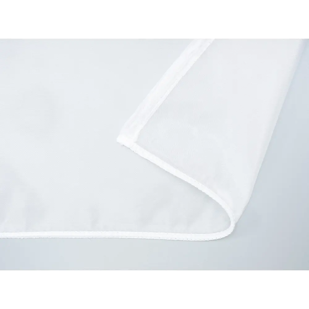 Фото 9 Тюль на шторной ленте органза Сатин 500x270 см цвет белый Фото 9 Тюль на шторной ленте органза Сатин 500x270 см цвет белый