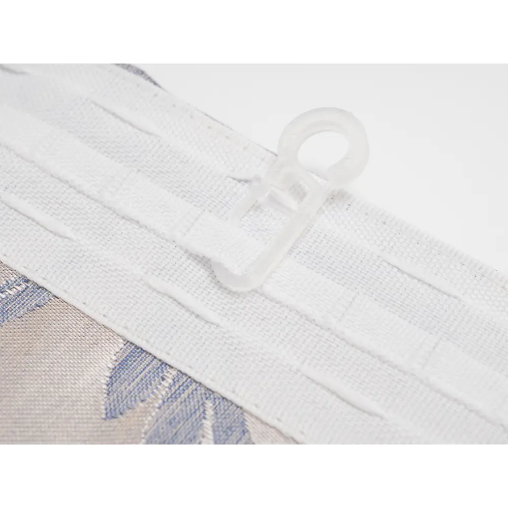 Фото 7 Штора на шторной ленте Пион 170x260 см рисунок растительный цвет серый/серебристый Фото 7 Штора на шторной ленте Пион 170x260 см рисунок растительный цвет серый/серебристый