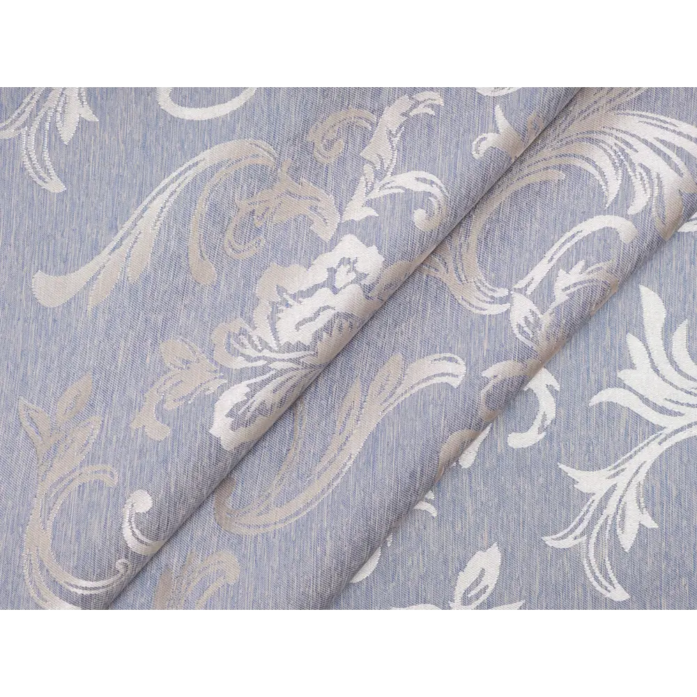 Фото 13 Штора на шторной ленте Пион 170x260 см рисунок растительный цвет серый/серебристый Фото 13 Штора на шторной ленте Пион 170x260 см рисунок растительный цвет серый/серебристый