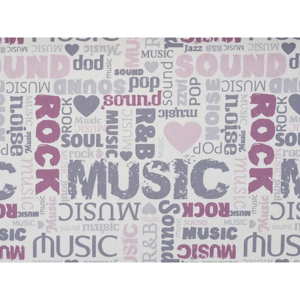 Фото 14 Штора на шторной ленте "Musik" 170x250 см цвет розовый Фото 14 Штора на шторной ленте "Musik" 170x250 см цвет розовый