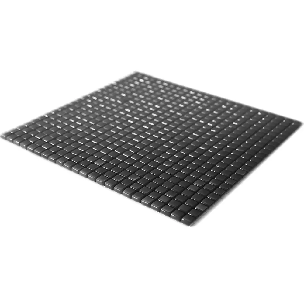 Фото 4 Мозаика стеклянная Natural STP-BK006-10 30x30 см цвет черный Фото 4 Мозаика стеклянная Natural STP-BK006-10 30x30 см цвет черный