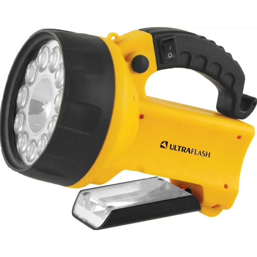 Фото Фонарь Ultraflash UF3753LED аккумуляторный 12В цвет желтый Фото Фонарь Ultraflash UF3753LED аккумуляторный 12В цвет желтый