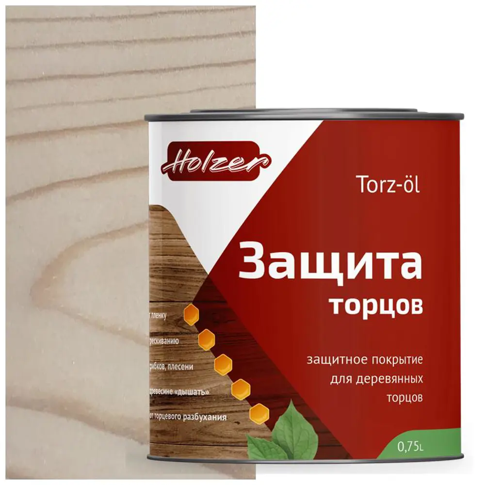Фото 2 Масло для торцов HOLZER Mtorz25BeliyTuman цвет белый матовый 2.5 л Фото 2 Масло для торцов HOLZER Mtorz25BeliyTuman цвет белый матовый 2.5 л