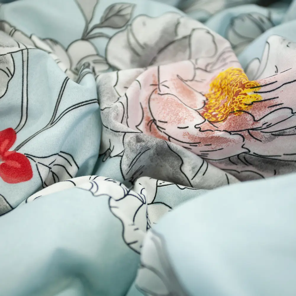 Фото 4 Комплект постельного белья Dome Julia, полутораспальный, сатин, разноцветный Фото 4 Комплект постельного белья Dome Julia, полутораспальный, сатин, разноцветный