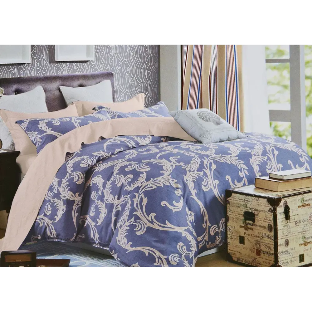 Фото 2 Комплект постельного белья Dome Helin, полутораспальный, сатин, разноцветный Фото 2 Комплект постельного белья Dome Helin, полутораспальный, сатин, разноцветный