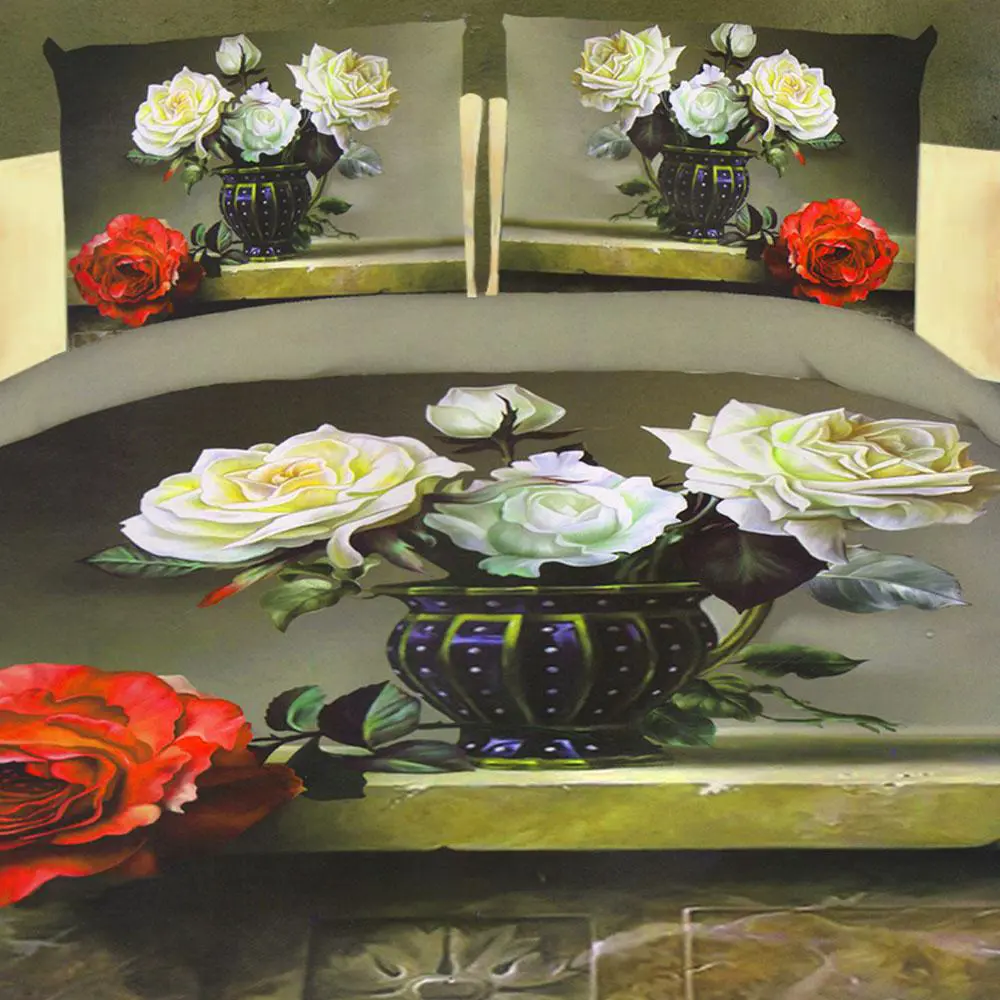 Фото Комплект постельного белья Dome Lina, полутораспальный, сатин, разноцветный Фото Комплект постельного белья Dome Lina, полутораспальный, сатин, разноцветный