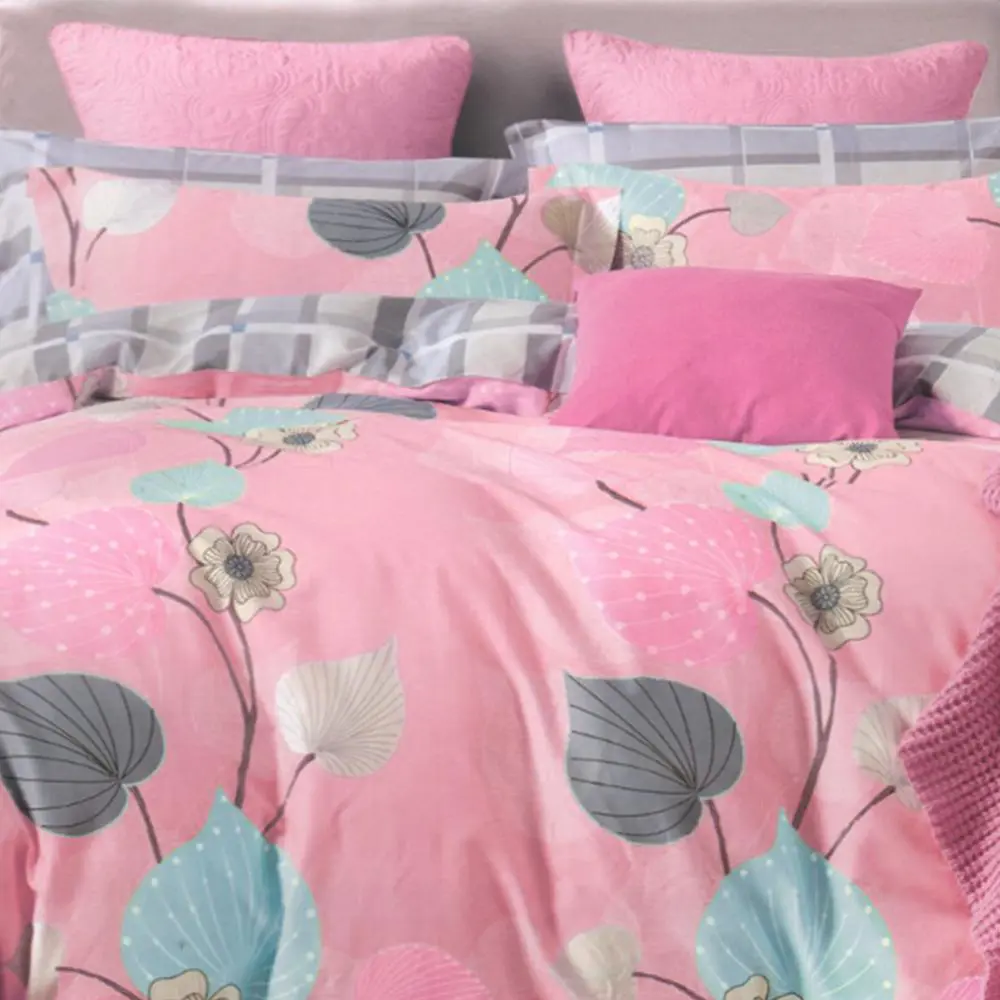 Фото Комплект постельного белья Dome Netta, полутораспальный, сатин, разноцветный Фото Комплект постельного белья Dome Netta, полутораспальный, сатин, разноцветный