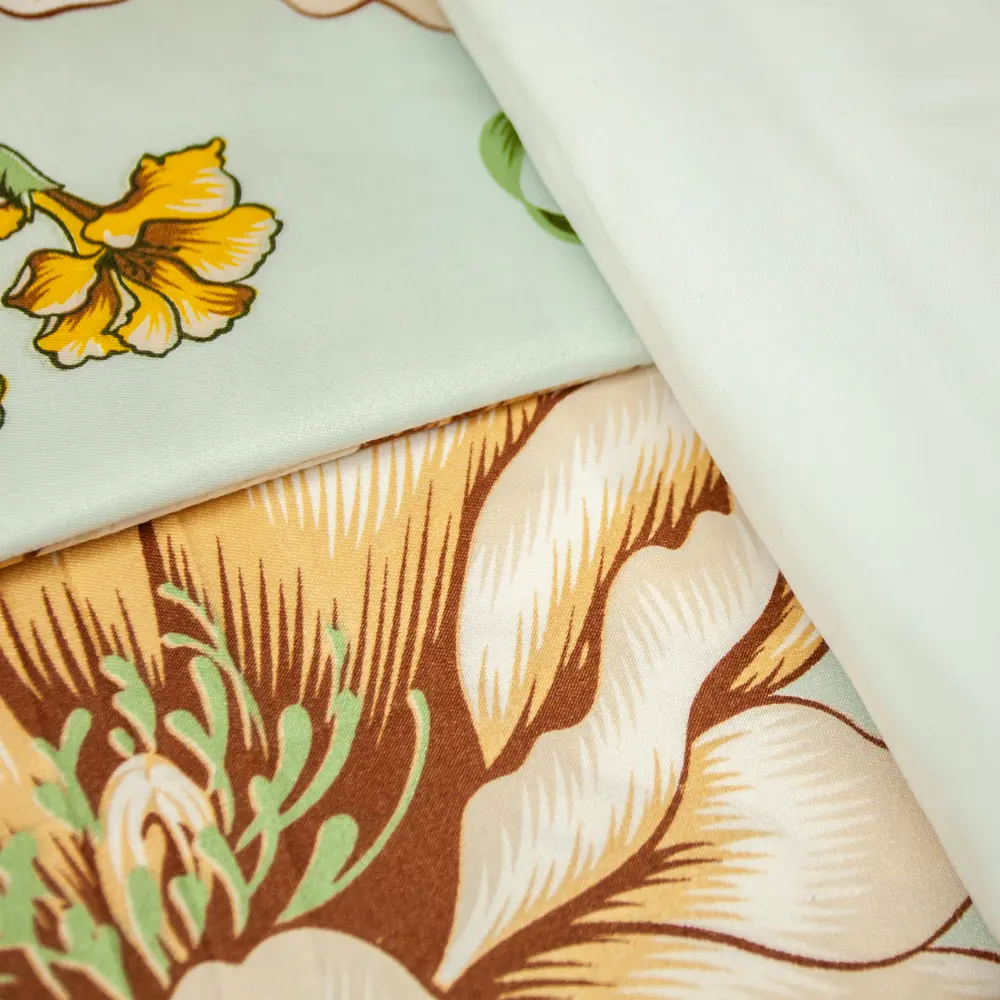 Фото 3 Комплект постельного белья Dome Janis, полутораспальный, сатин, разноцветный Фото 3 Комплект постельного белья Dome Janis, полутораспальный, сатин, разноцветный