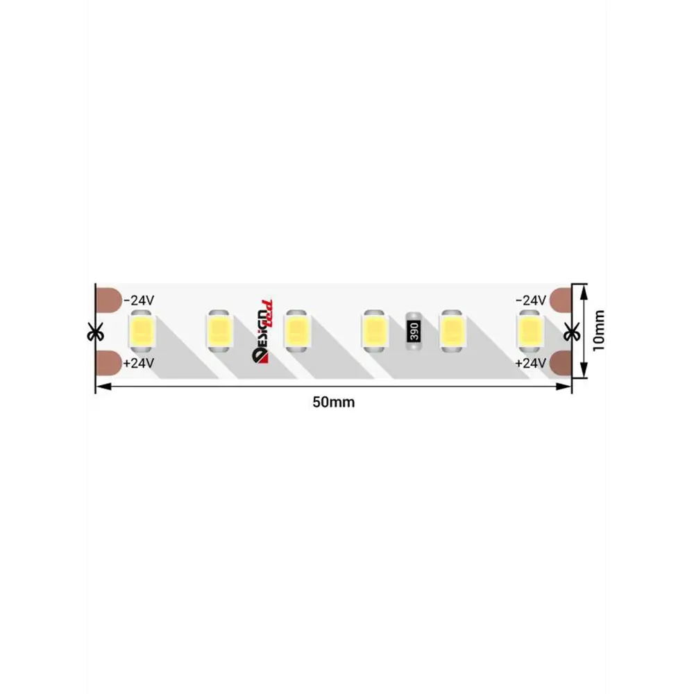 Фото 2 Светодиодная лента DESIGNLED DSG2120-24-NW-33 120 диод/14.4 Вт/м 24 В IP33 5 м нейтральный белый свет Фото 2 Светодиодная лента DESIGNLED DSG2120-24-NW-33 120 диод/14.4 Вт/м 24 В IP33 5 м нейтральный белый свет