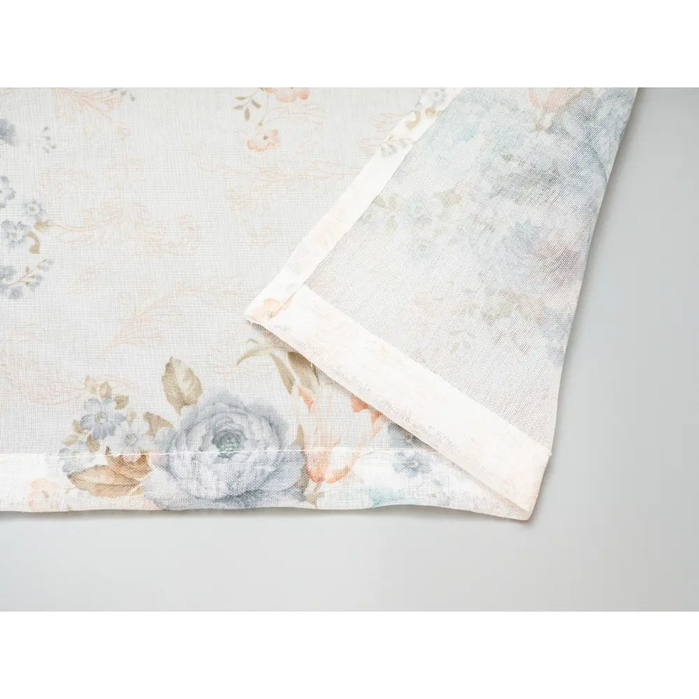 Фото 5 Тюль Магнолия YML1871 на шторной ленте 250x300 см, цвет серый Фото 5 Тюль Магнолия YML1871 на шторной ленте 250x300 см, цвет серый